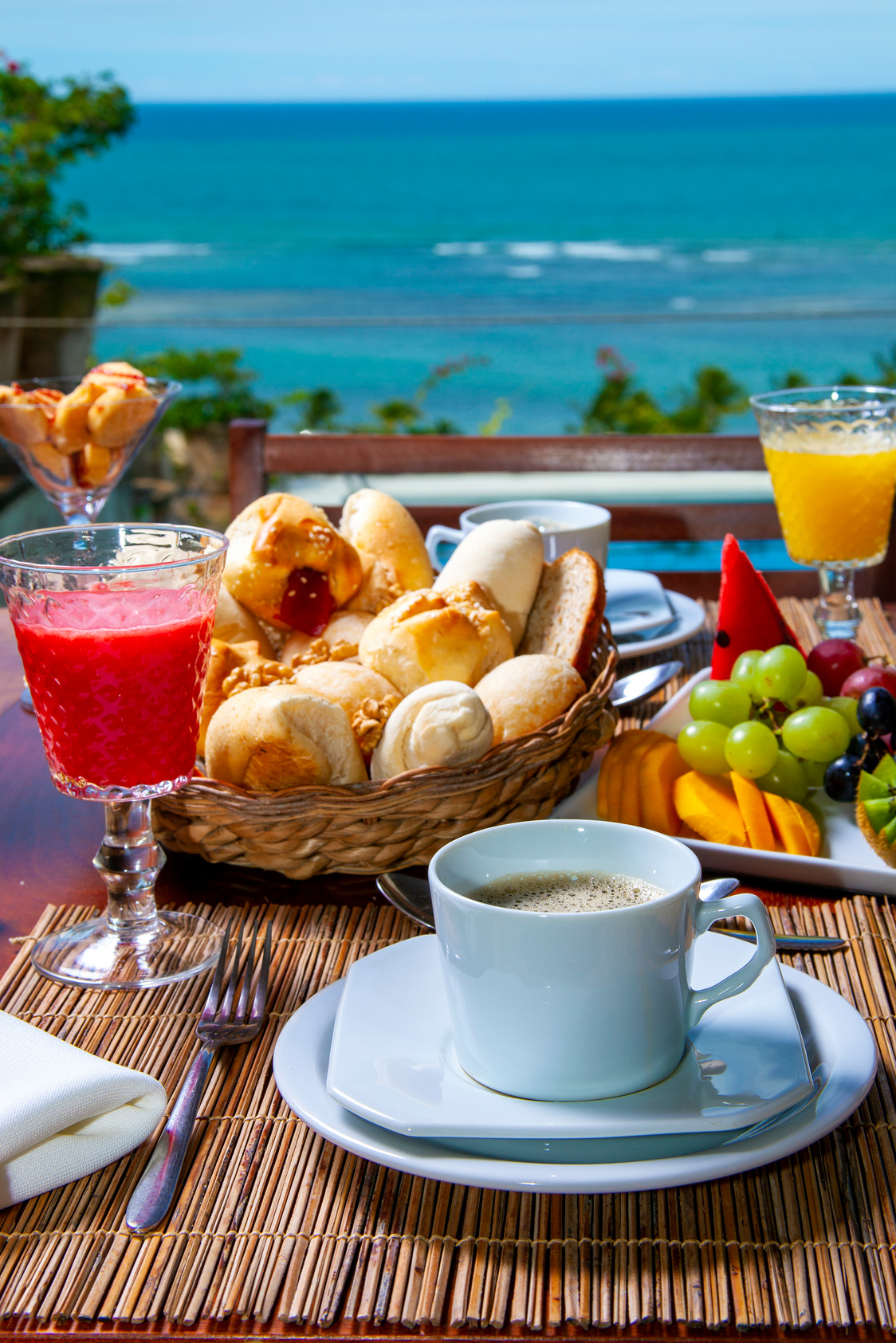 breakfast room the beach